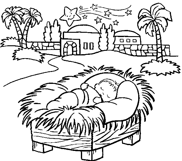 Dibujos para colorear de Pesebre, nacimiento, portal de belen ... Dibujos para colorear de Pesebre, nacimiento, portal de belen ...