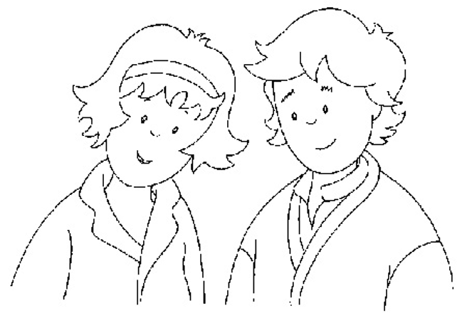dibujos y colorear: pintar y colorea a caillou dibujos y colorear: pintar y colorea a caillou