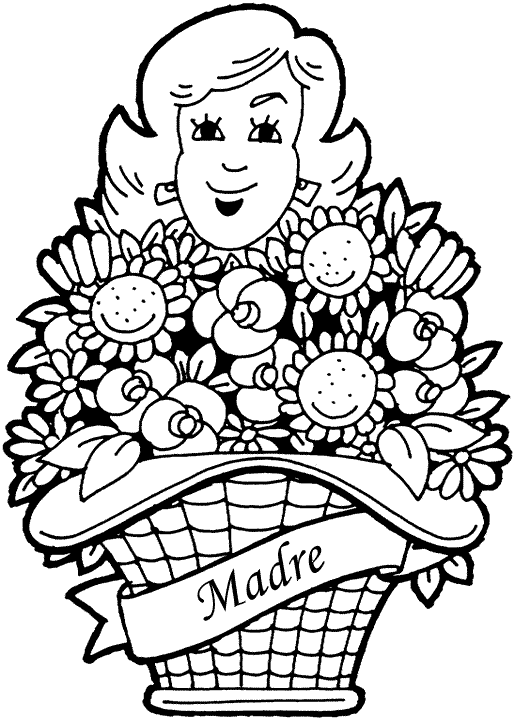 DIBUJOS PARA COLOREAR PINTAR IMAGENES: DIBUJOS DEL DIA DE LA MADRE ... DIBUJOS PARA COLOREAR PINTAR IMAGENES: DIBUJOS DEL DIA DE LA MADRE ...