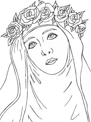DIBUJOS PARA COLOREAR PINTAR IMAGENES: DIBUJOS DE SANTA ROSA DE ... DIBUJOS PARA COLOREAR PINTAR IMAGENES: DIBUJOS DE SANTA ROSA DE ...