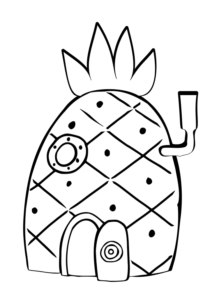 Dibujos para Colorear, Pintar , imprimir.....: LA CASA DE BOB ESPONJA Dibujos para Colorear, Pintar , imprimir.....: LA CASA DE BOB ESPONJA