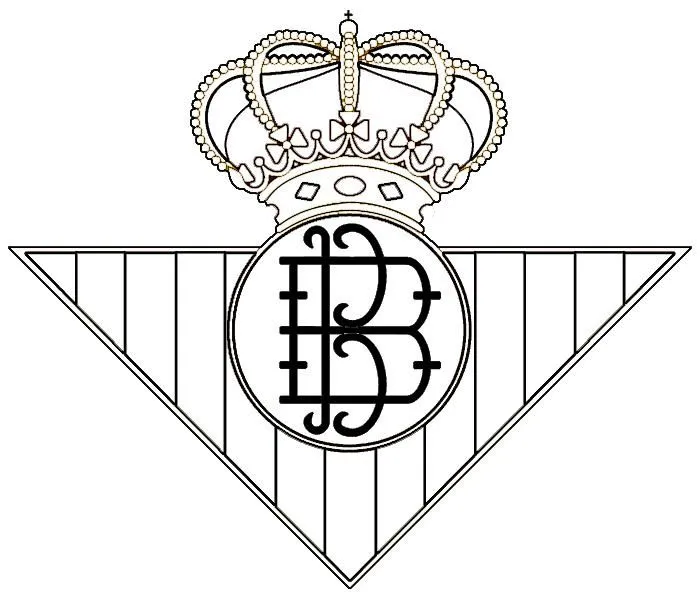 Dibujos para Colorear, Pintar , imprimir.....: ESCUDO DEL BETIS PARA COLOREAR Dibujos para Colorear, Pintar , imprimir.....: ESCUDO DEL BETIS PARA COLOREAR