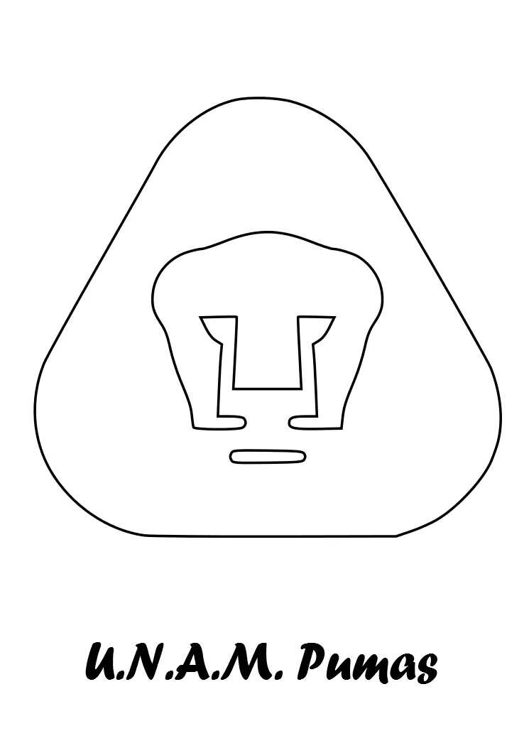 Dibujos para Colorear, Pintar , imprimir.....: ESCUDOS FÚTBOL MEXICANO