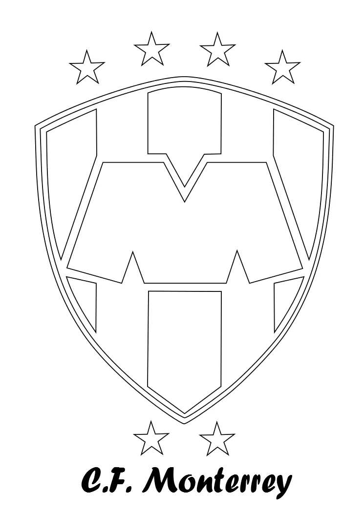 Dibujos para Colorear, Pintar , imprimir.....: ESCUDOS FÚTBOL MEXICANO Dibujos para Colorear, Pintar , imprimir.....: ESCUDOS FÚTBOL MEXICANO