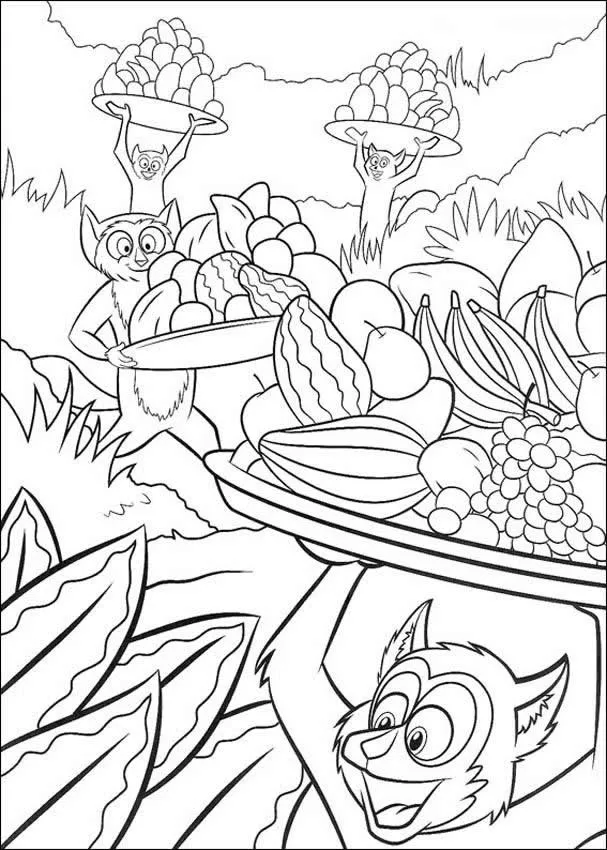... madagascar para pintar animales - Dibujos para pintar MADAGASCAR ... madagascar para pintar animales - Dibujos para pintar MADAGASCAR