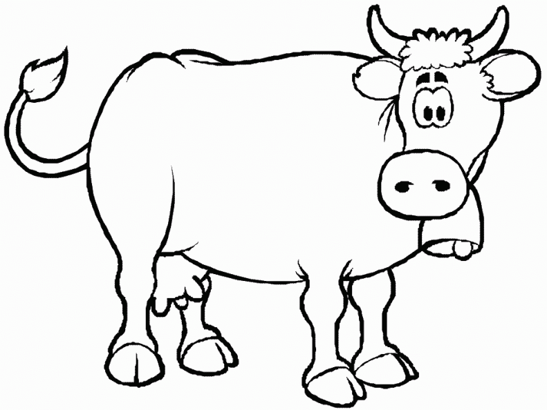 VACA GRANDE Y PEQUEÑA PARA COLOREAR - Imagui VACA GRANDE Y PEQUEÑA PARA COLOREAR - Imagui