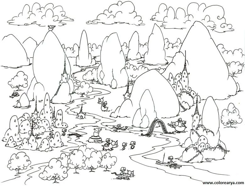 Dibujos para colorear y pintar para los niños Dibujos para colorear y pintar para los niños