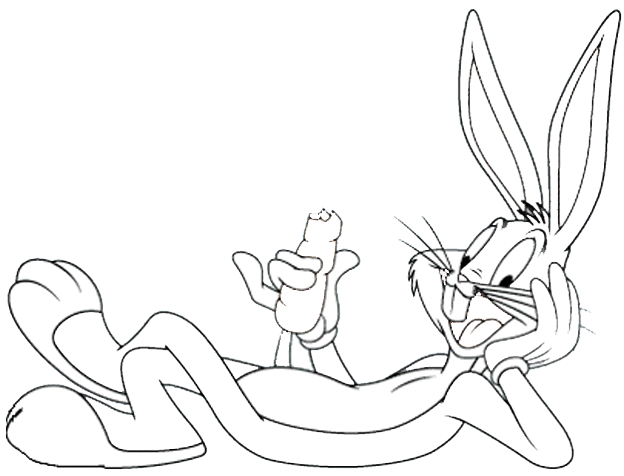 Bug bunny para colorear - Imagui