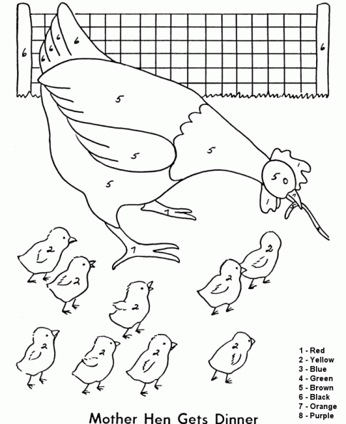 Dibujos para colorear y pintar para los niños