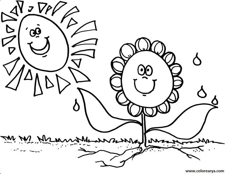 Dibujos para colorear y pintar para los niños Dibujos para colorear y pintar para los niños