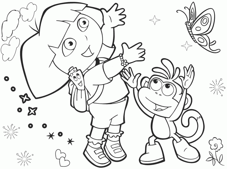 Dibujos para colorear y pintar para los niños Dibujos para colorear y pintar para los niños