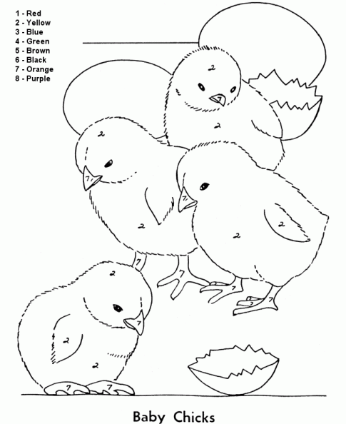Dibujos para colorear y pintar para los niños