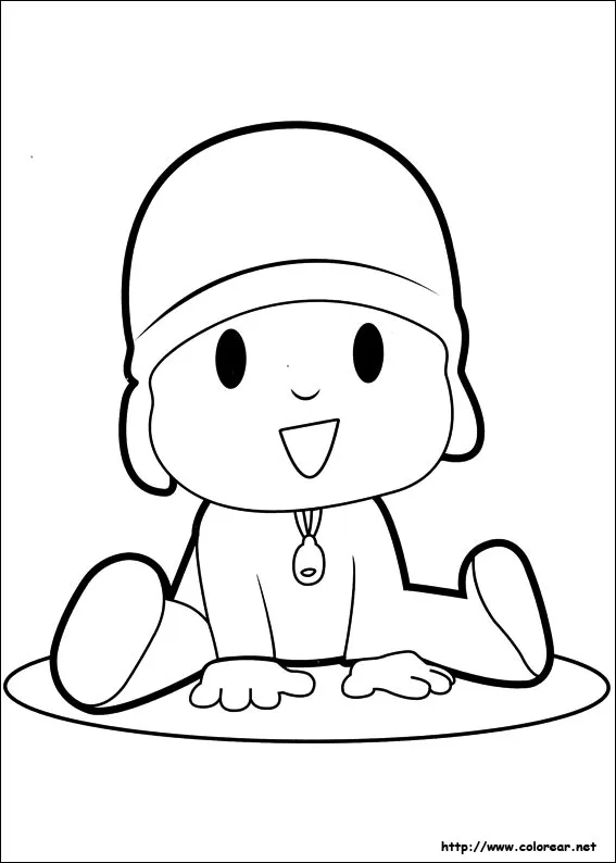 Dibujos de Pocoyó para colorear en Colorear.net