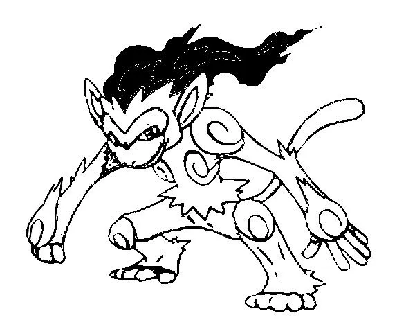 Coloring Pages Pokemon - Infernape - Drawings Pokemon Coloring Pages Pokemon - Infernape - Drawings Pokemon
