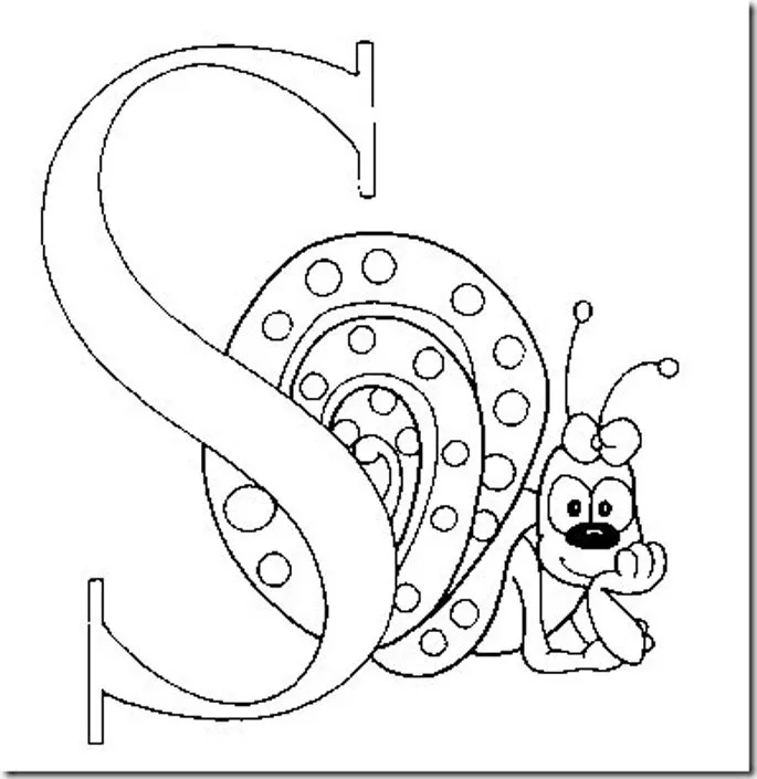  ... para pintar letras de preciosos momentos letras para colorear para