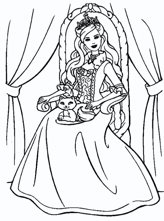 Dibujos Para Colorear De Princesas « Ideas &amp; Consejos - Ideas ...