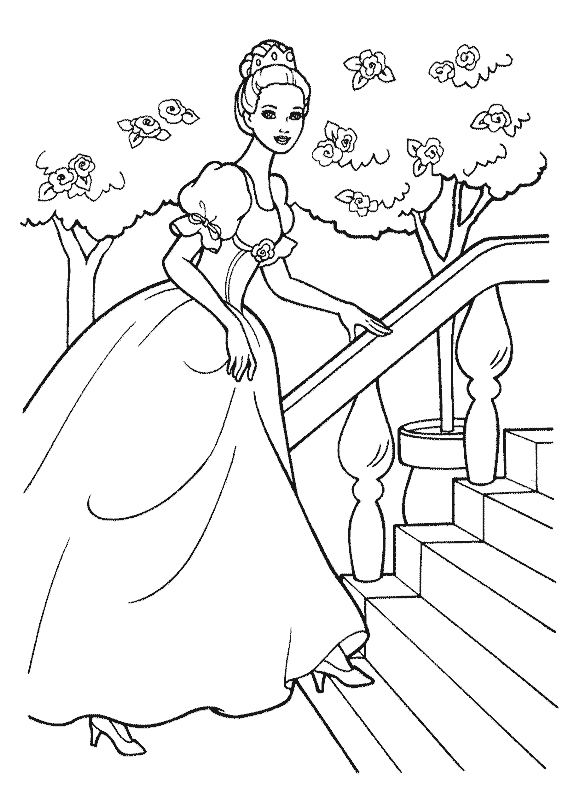 Dibujos para colorear de Princesas, Plantillas para colorear de ...
