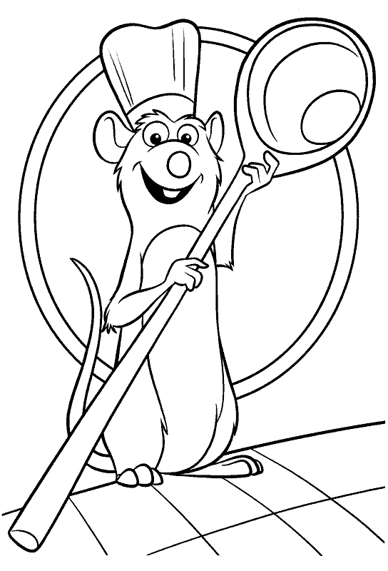 Dibujos para colorear de Ratatouille, Plantillas para colorear de ... Dibujos para colorear de Ratatouille, Plantillas para colorear de ...
