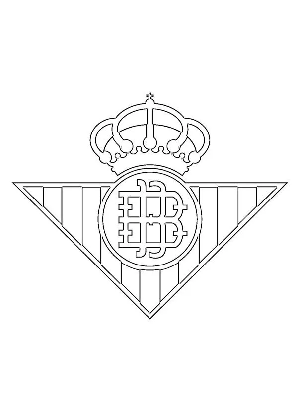 Dibujos para colorear Real Betis Balompié | Dibujosparaimprimir.es Dibujos para colorear Real Betis Balompié | Dibujosparaimprimir.es