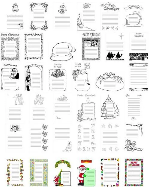Navidad: dibujos para colorear, recortar, imprimir, cartas. « La ... Navidad: dibujos para colorear, recortar, imprimir, cartas. « La ...