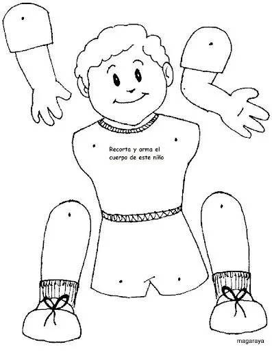 DIBUJOS PARA COLOREAR Y RECORTAR MARIONETAS | Dibujos para colorear DIBUJOS PARA COLOREAR Y RECORTAR MARIONETAS | Dibujos para colorear