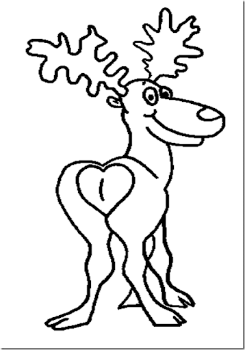 Dibujos para colorear de renos navidad papa Noel | Divertidas de ... Dibujos para colorear de renos navidad papa Noel | Divertidas de ...