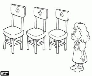 Dibujos para colorear de Ricitos de oro y los tres osos , dibujos ... Dibujos para colorear de Ricitos de oro y los tres osos , dibujos ...