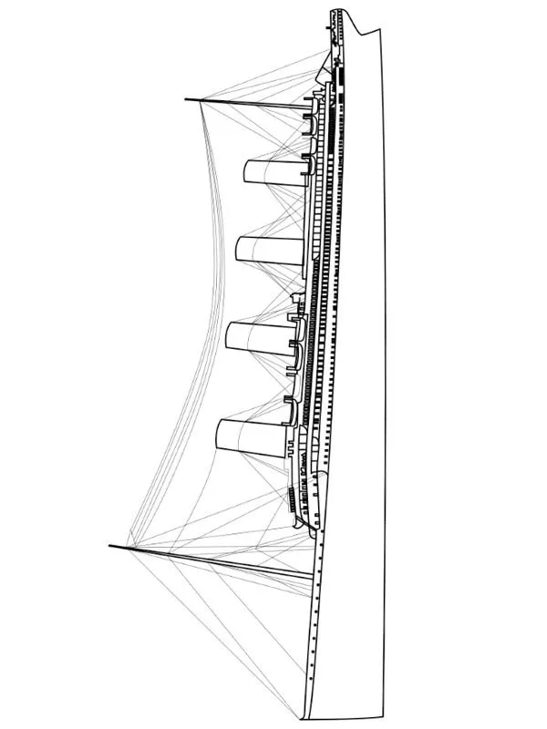 Dibujos para colorear RMS Titanic | Dibujosparaimprimir.es Dibujos para colorear RMS Titanic | Dibujosparaimprimir.es
