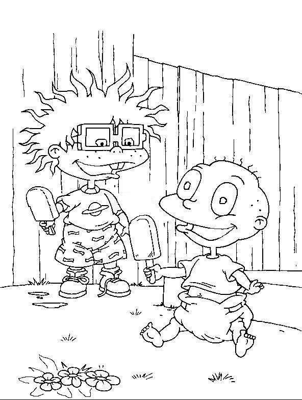 Dibujos para colorear de Rugrats o Aventuras en pañales ... Dibujos para colorear de Rugrats o Aventuras en pañales ...