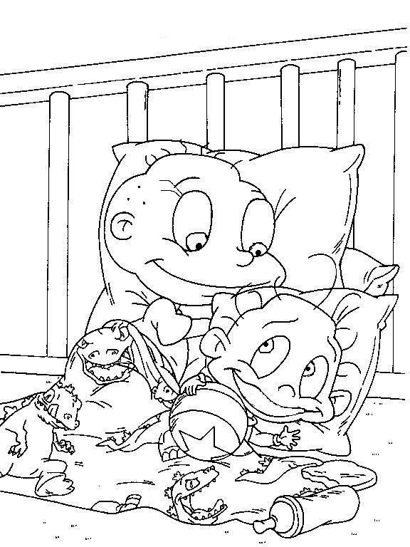 Dibujos para colorear de Rugrats o Aventuras en pañales ...