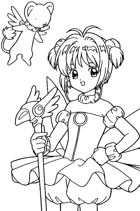 Anime sakura para dibujar - Imagui