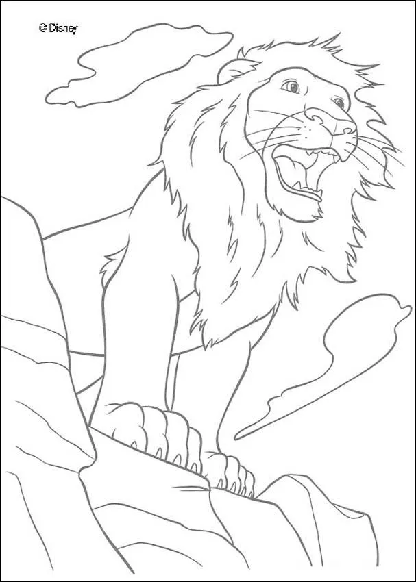 Dibujos para colorear samson el león - es.hellokids.com Dibujos para colorear samson el león - es.hellokids.com