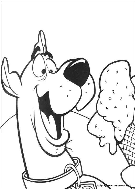 Dibujos para colorear de Scooby-Doo