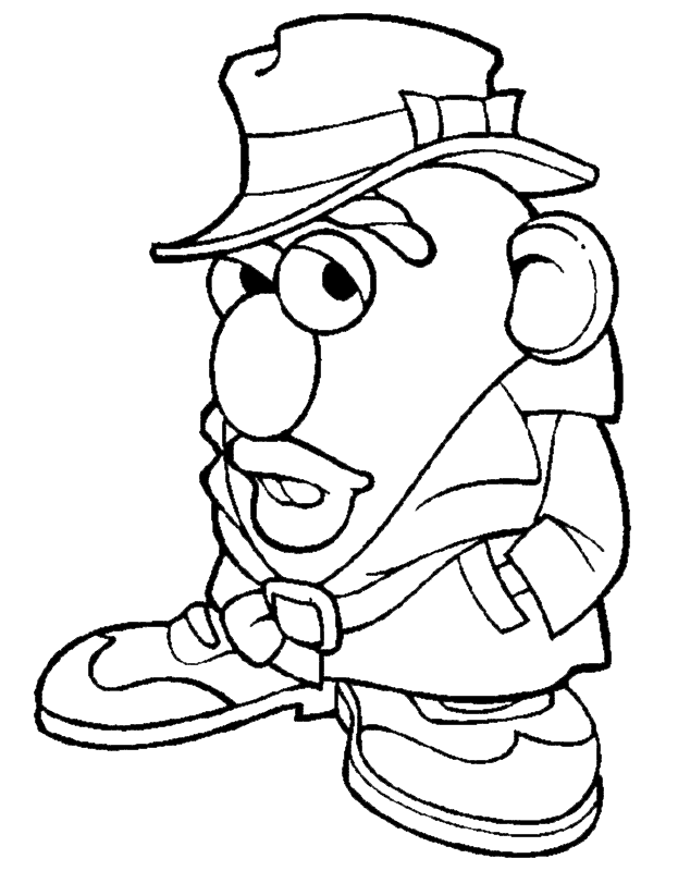 Dibujos para colorear de El Señor Cabeza de Patata, Mr. Potato ... Dibujos para colorear de El Señor Cabeza de Patata, Mr. Potato ...