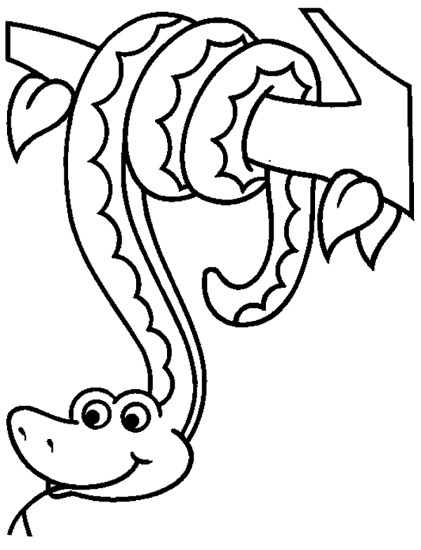 Dibujos para colorear de Serpientes, Serpentes, Plantillas para ... Dibujos para colorear de Serpientes, Serpentes, Plantillas para ...