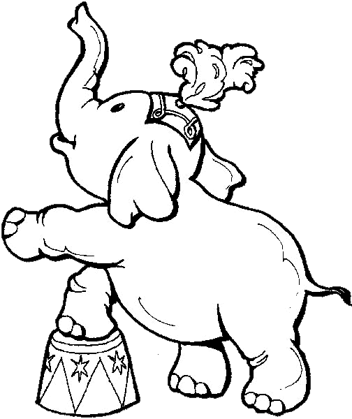 Dibujos para colorear de Shows de Animales, Plantillas para ... Dibujos para colorear de Shows de Animales, Plantillas para ...