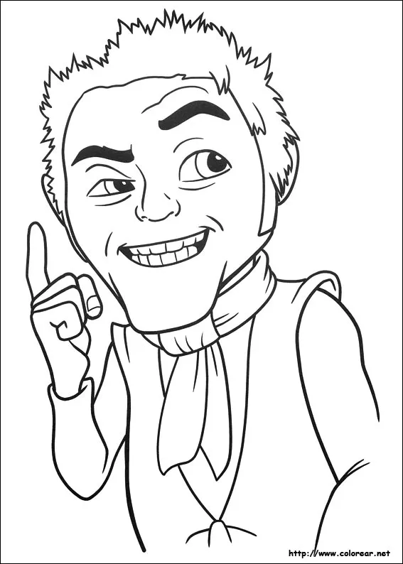 Dibujos para colorear de Shrek : Felices para Siempre Dibujos para colorear de Shrek : Felices para Siempre