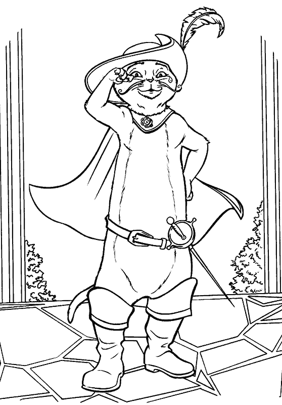 Dibujos para colorear de Shrek, Plantillas para colorear de Shrek