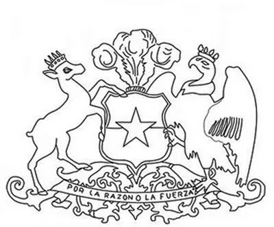 Dibujos para colorear Símbolo patrios de Chile | Jugar y colorear Dibujos para colorear Símbolo patrios de Chile | Jugar y colorear