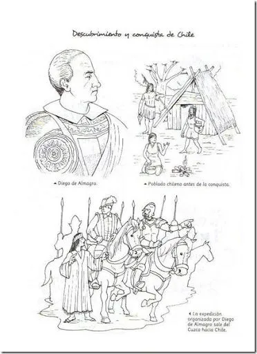 Dibujos para colorear símbolos patrios de Chile | pintar y jugar ... Dibujos para colorear símbolos patrios de Chile | pintar y jugar ...