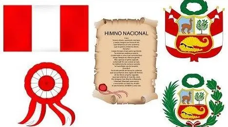 Simbolos patrios del Perú | Dibujos para Niños Simbolos patrios del Perú | Dibujos para Niños