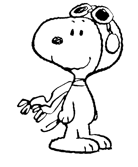 Dibujos para colorear de Snoopy, Charlie Brown, Rabanitos ...
