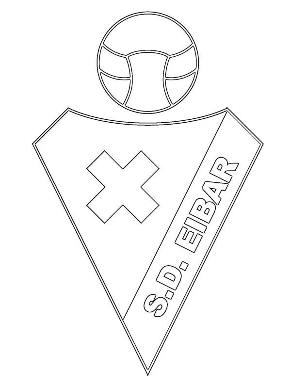 Dibujos para colorear Sociedad Deportiva Eibar | Dibujosparaimprimir.es Dibujos para colorear Sociedad Deportiva Eibar | Dibujosparaimprimir.es