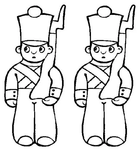 SOLDADOS PARA COLOREAR