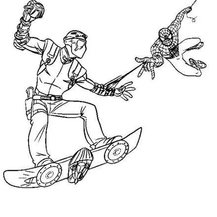 Dibujos para colorear SPIDERMAN : Pintar e imprimir 38 dibujos de ... Dibujos para colorear SPIDERMAN : Pintar e imprimir 38 dibujos de ...