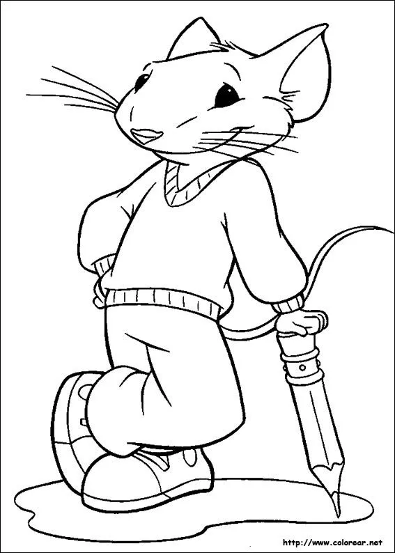 Dibujos para colorear de Stuart Little