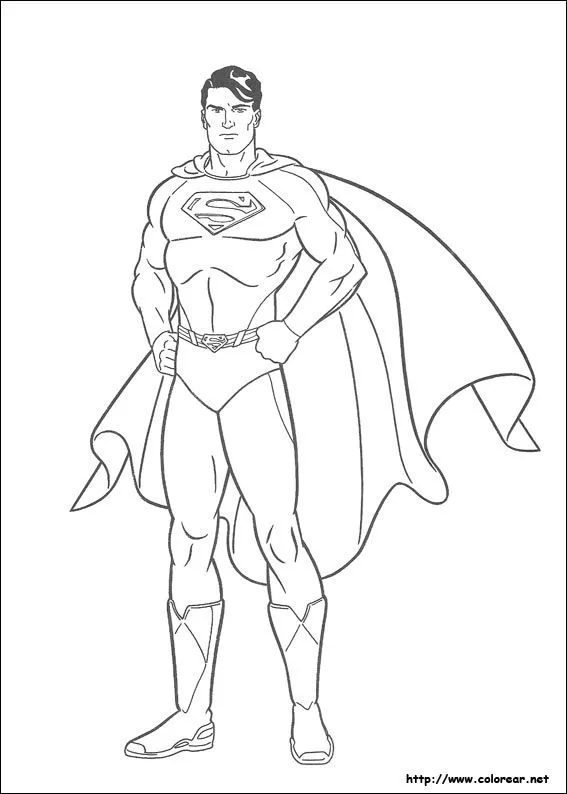 Dibujos para colorear de Superman