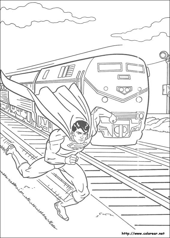 Dibujos de Superman para colorear en Colorear.net