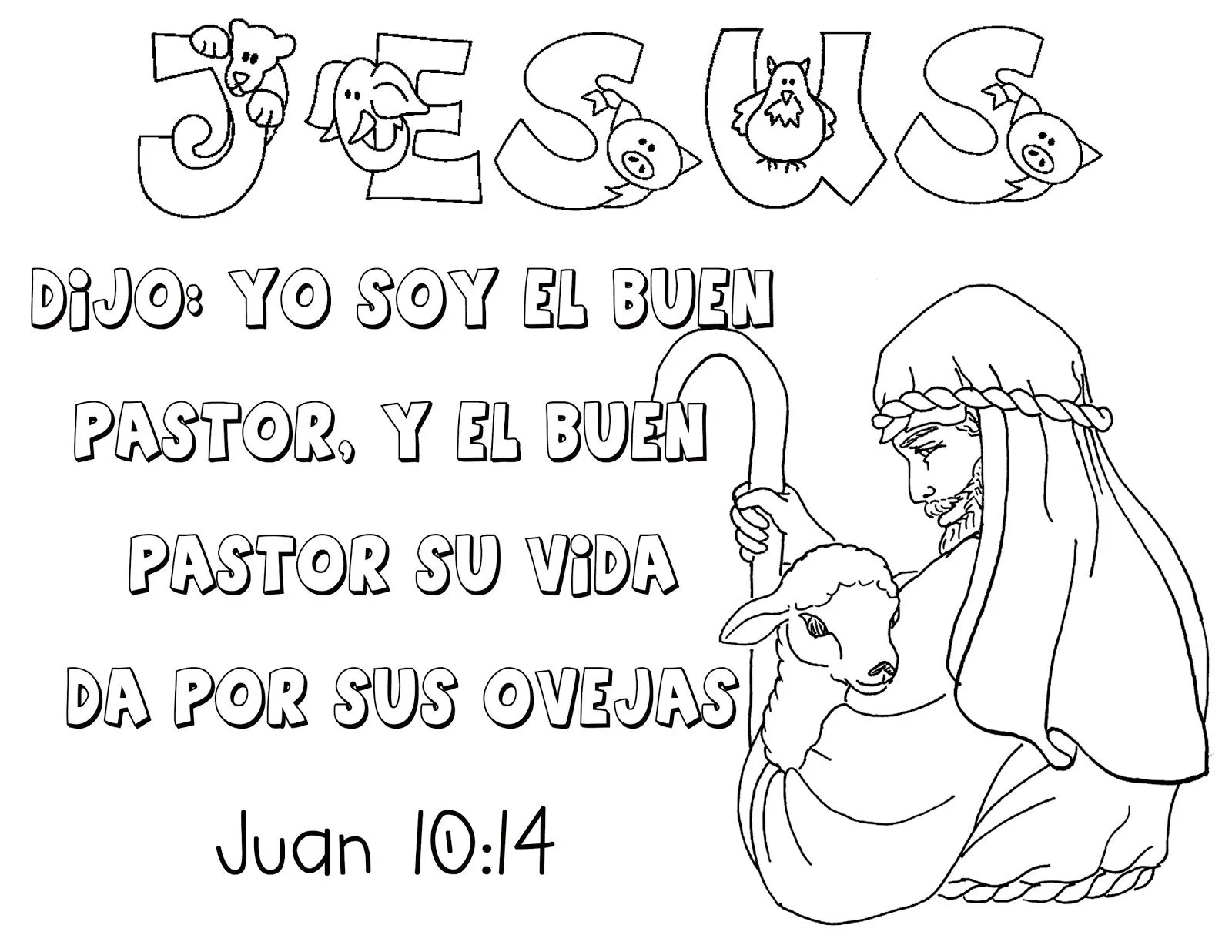 DIBUJOS PARA COLOREAR: TEXTOS BIBLICOS PARA COLOREAR CON DIBUJO
