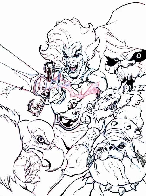Dibujos para colorear thundercats - Imagui Dibujos para colorear thundercats - Imagui